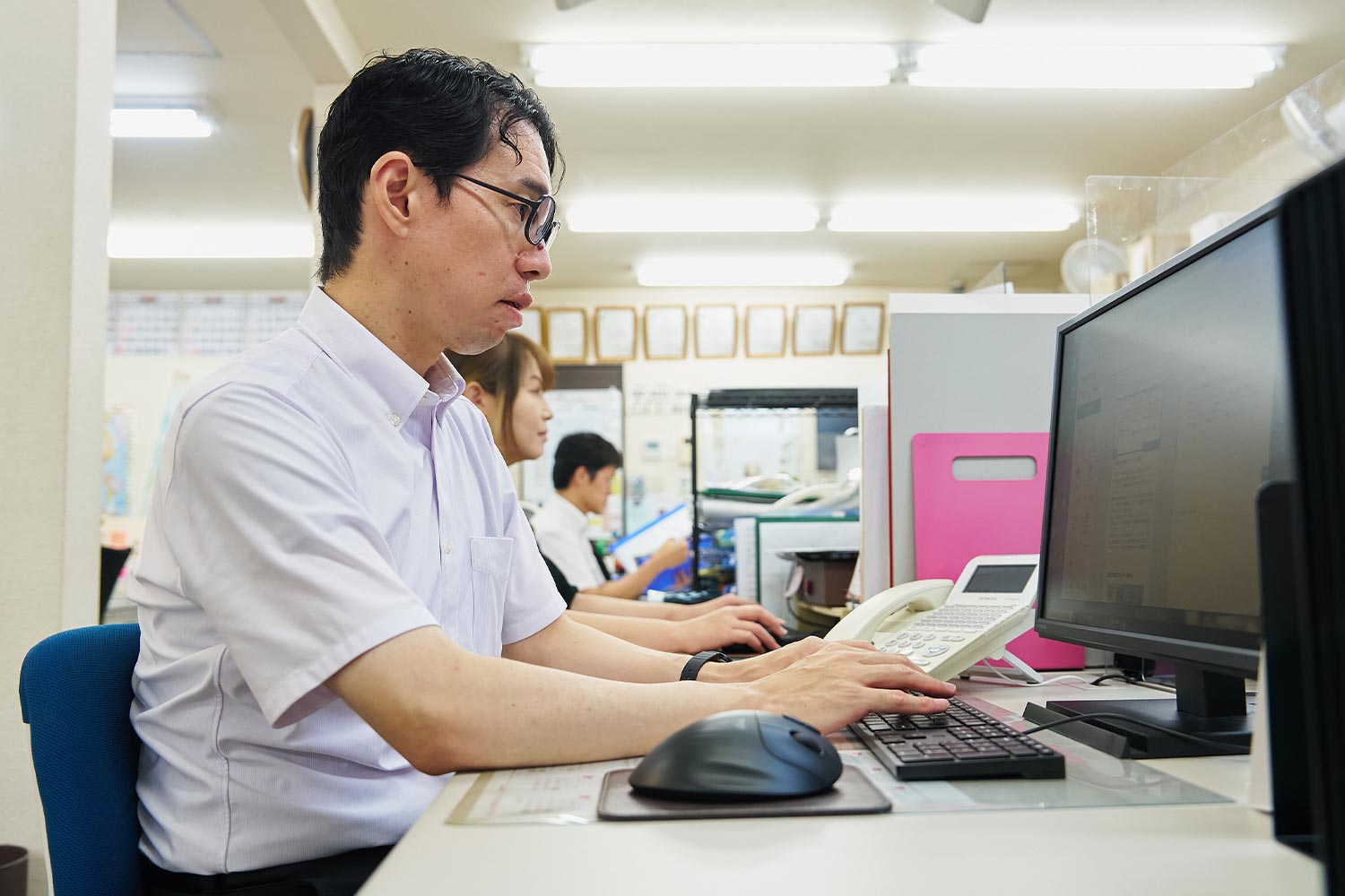 防災事情に精通したスタッフ