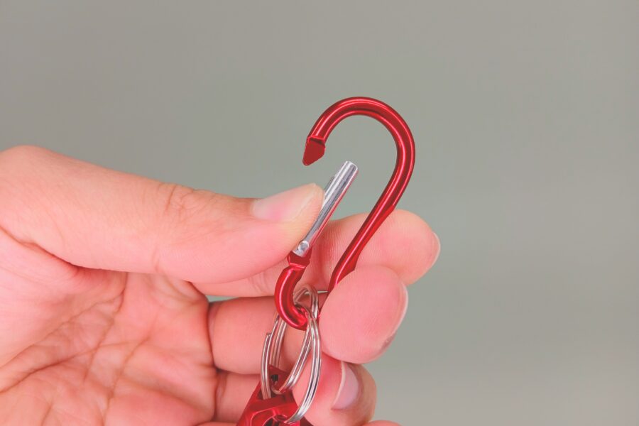 アルミライトホイッスル・カラビナ