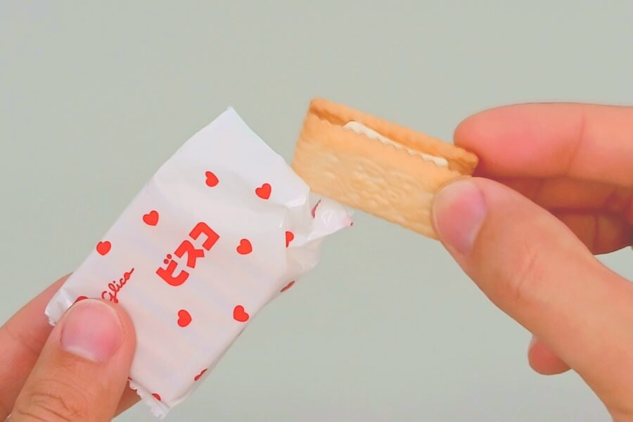 ビスコ・小袋開封