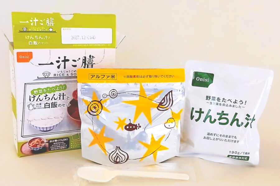 一汁ご膳・内容物