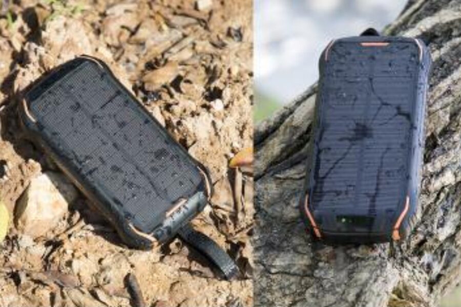 モバイルバッテリーソーラーチャージャー・防滴性能