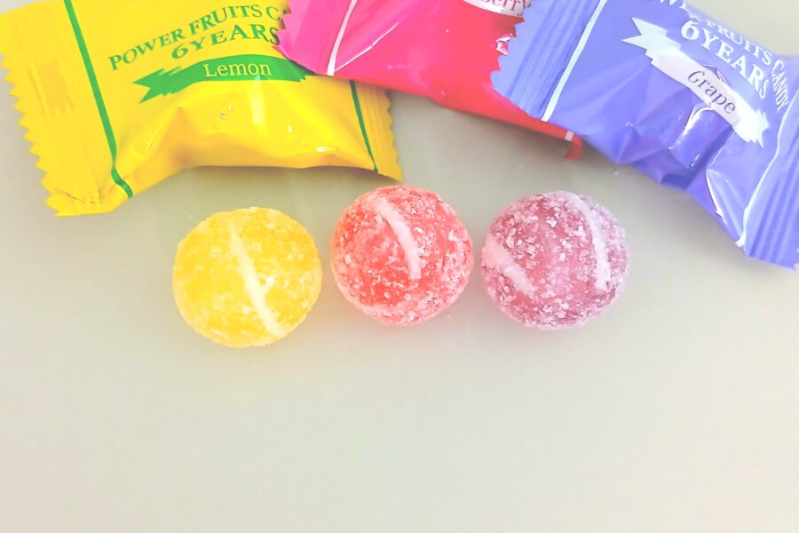 パワーフルーツキャンディー・内容物