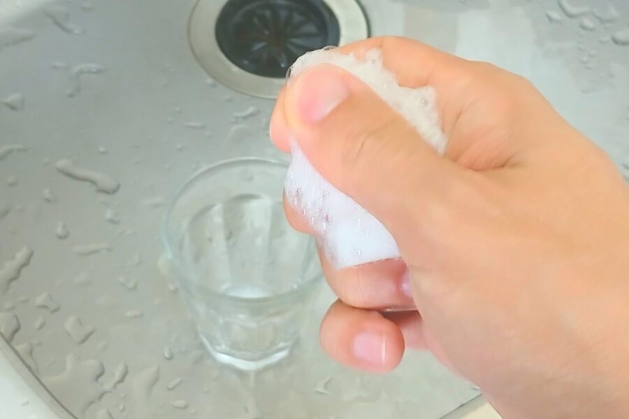 サランラップ・スポンジ