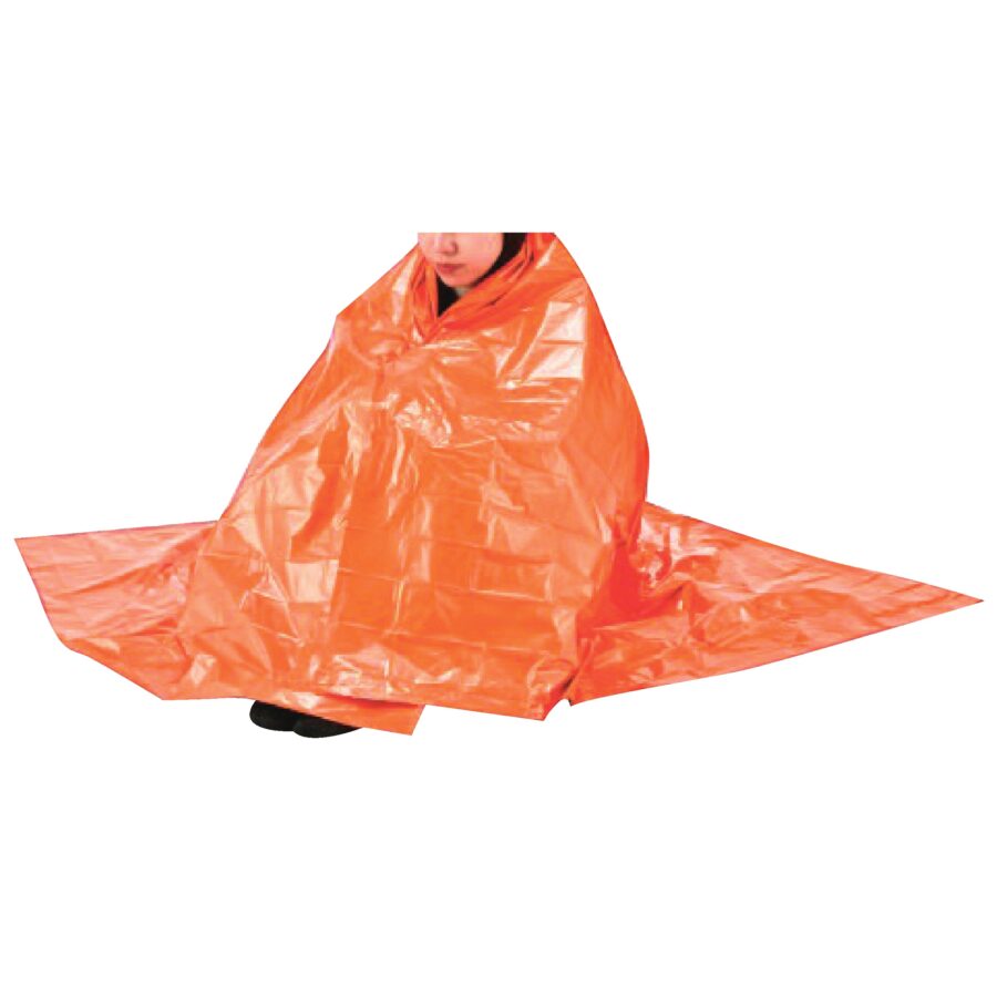 静音アルミブランケット・着用