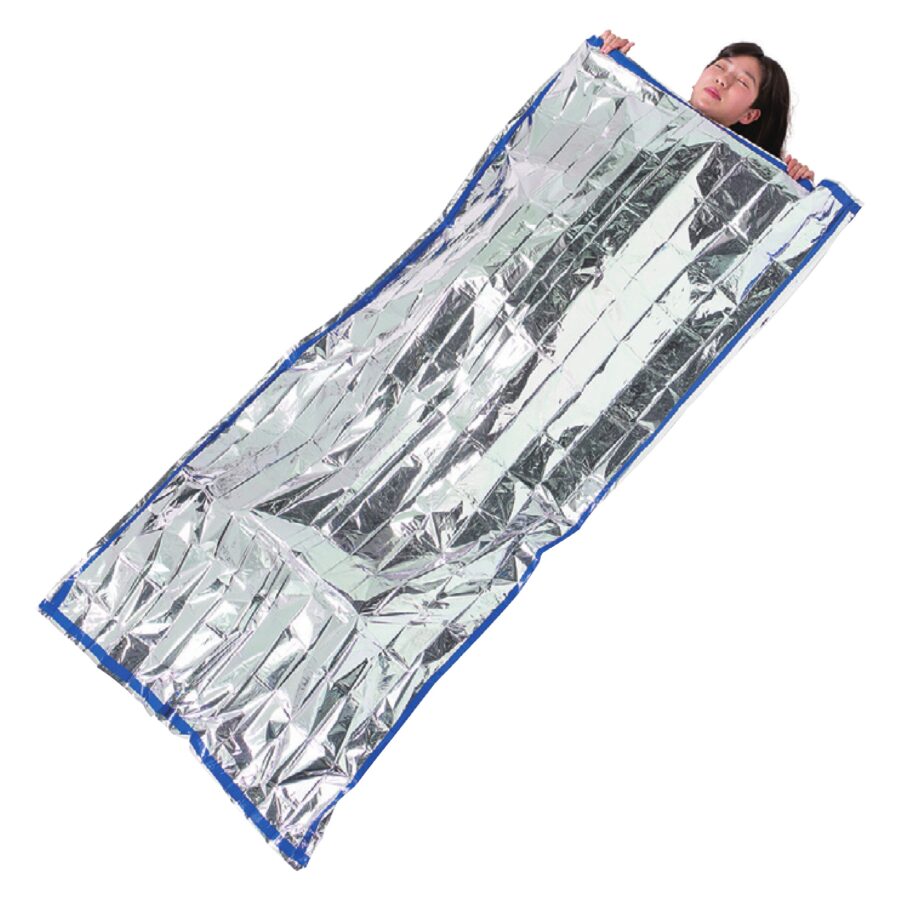 アルミ寝袋・使用