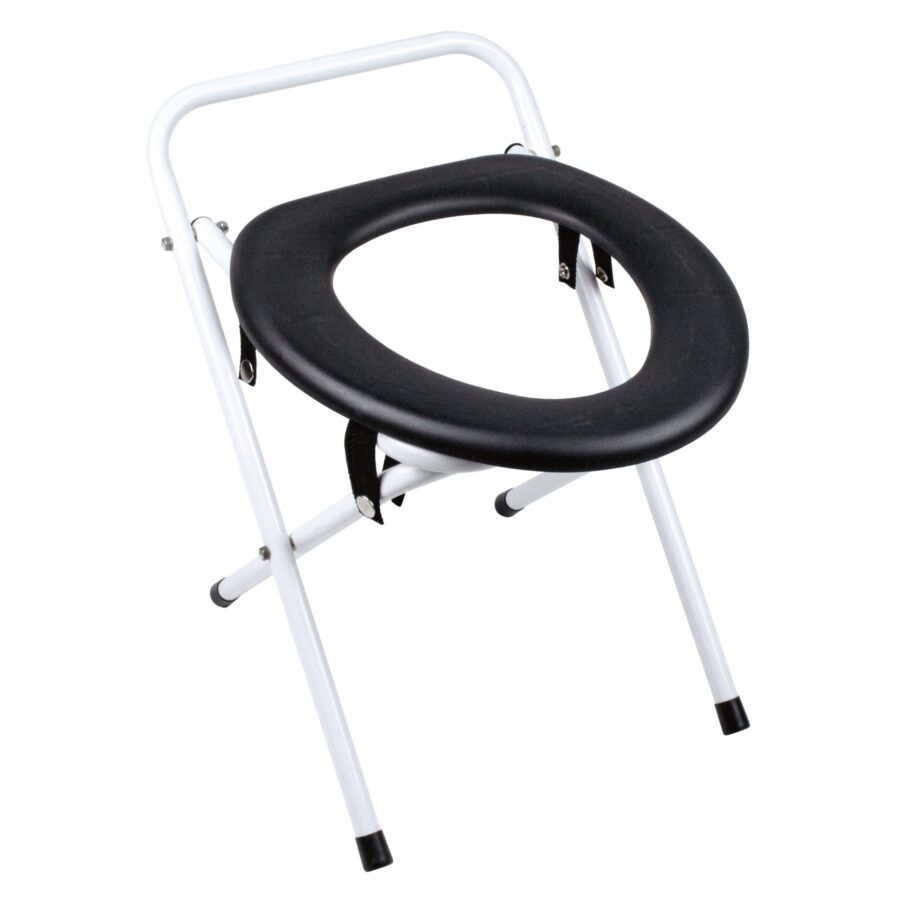 折りたたみ式簡易便座・自立