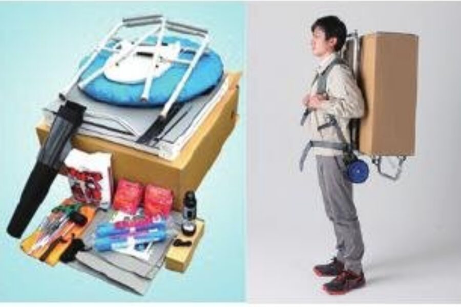 トイレテントセット・背負子