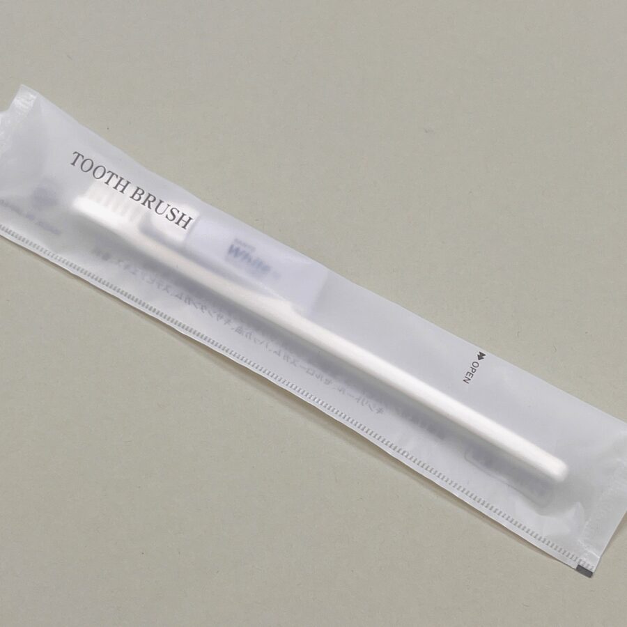 ハブラシ(歯磨き粉付き)