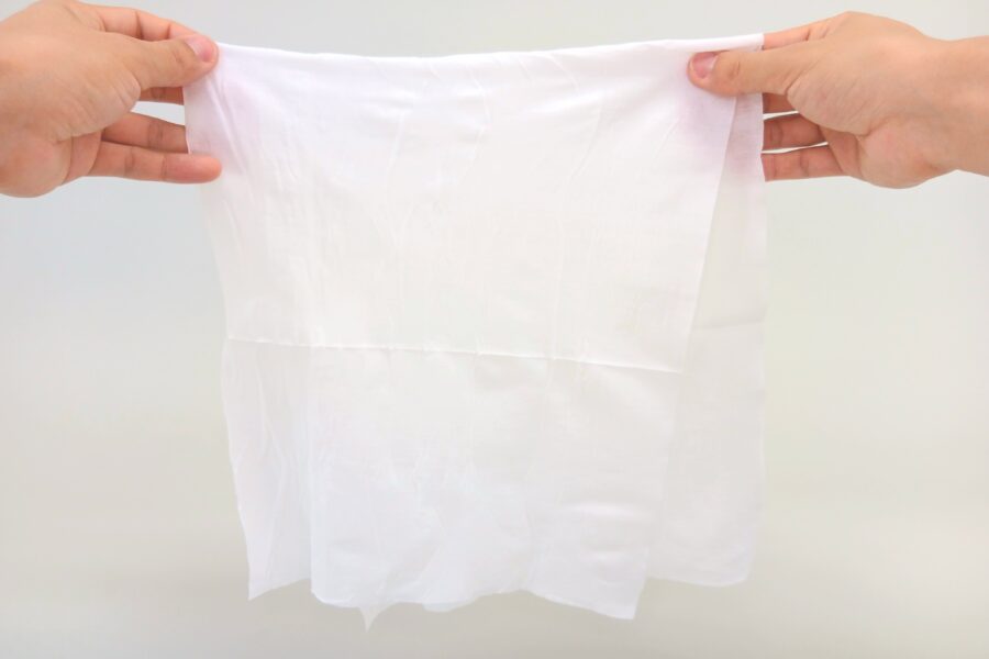 6年保存ウェットタオル・使用する