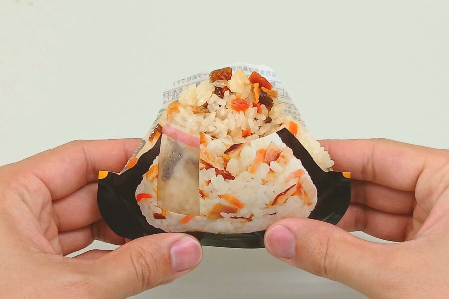 携帯おにぎり・出来上がり